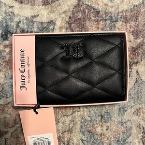 Juicy Couture Black Quilted Wallet